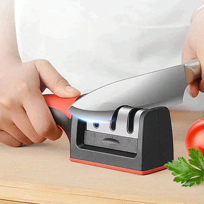 Afilador Cuchillo Ergonomico Acero Inoxidable Sharpener - [COMPRA 1 Y LLÉVATE 3]