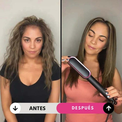 CEPILLO ALISADOR 2 en 1 PARA CABELLO - PAGA 1 y LLEVA 2